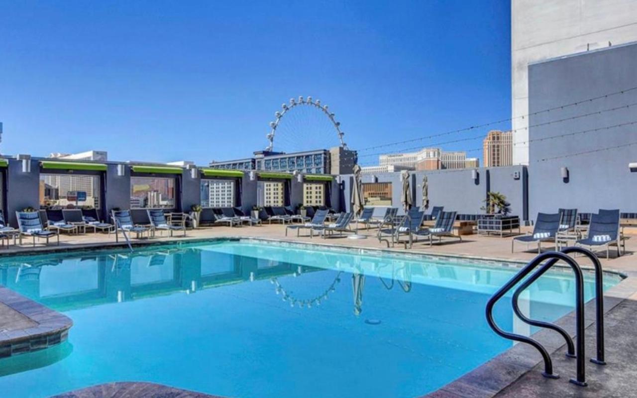 Condo At Platinum Hotel Strip View Las Vegas Exterior photo